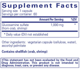 Pure Glucosamine Sulfate 1,000 mg