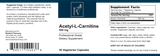 Acetyl-L Canitine 500mg