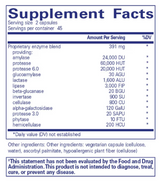 Pure Digestive Enzymes Ultra