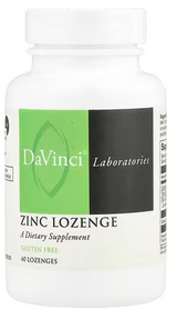 DaVinci Labs Zinc Lozenge – Immune Support & Throat Soothing Supplement