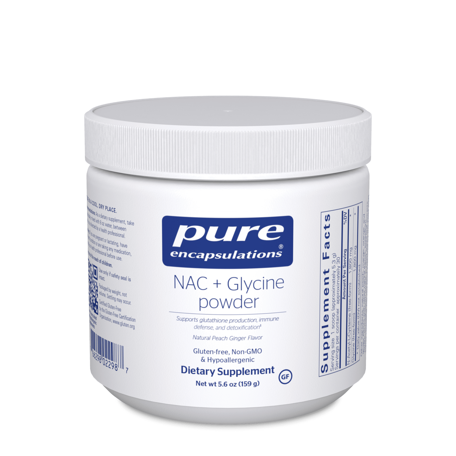 Pure NAC + Glycine Powder Bluebird Pharmacy Pure NAC + Glycine Powder Bluebird Pharmacy