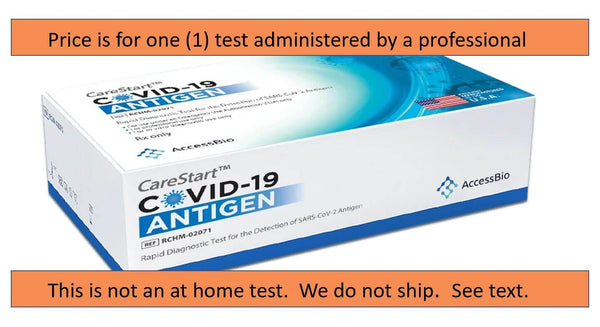 Rapid Antigen Covid Test- Result in 15 minutes